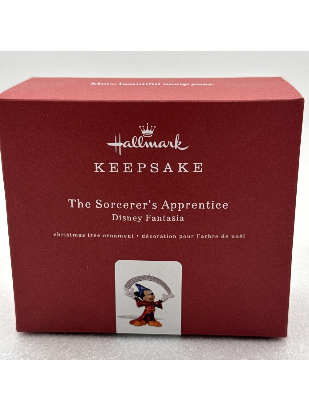 2018 Hallmark Disney Fantasia Mickey The Sorcerer's Apprentice Metal Ornament
